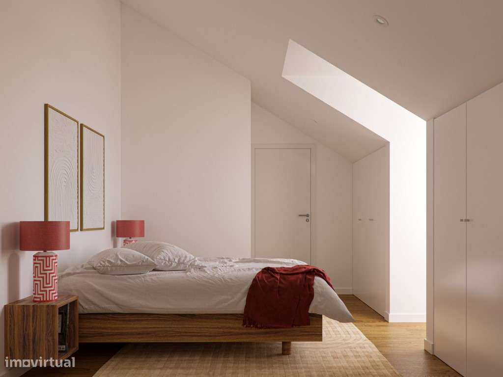 Apartamento com vista num condomínio com Jardim e piscina Arroios-21