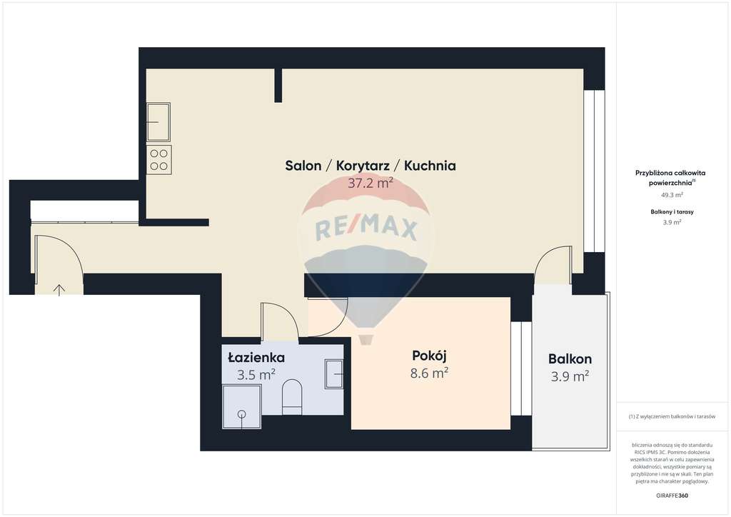 Mieszkanie na parterze (spółdzielcze), Rokosowo - Pełny obrazek: 4/20