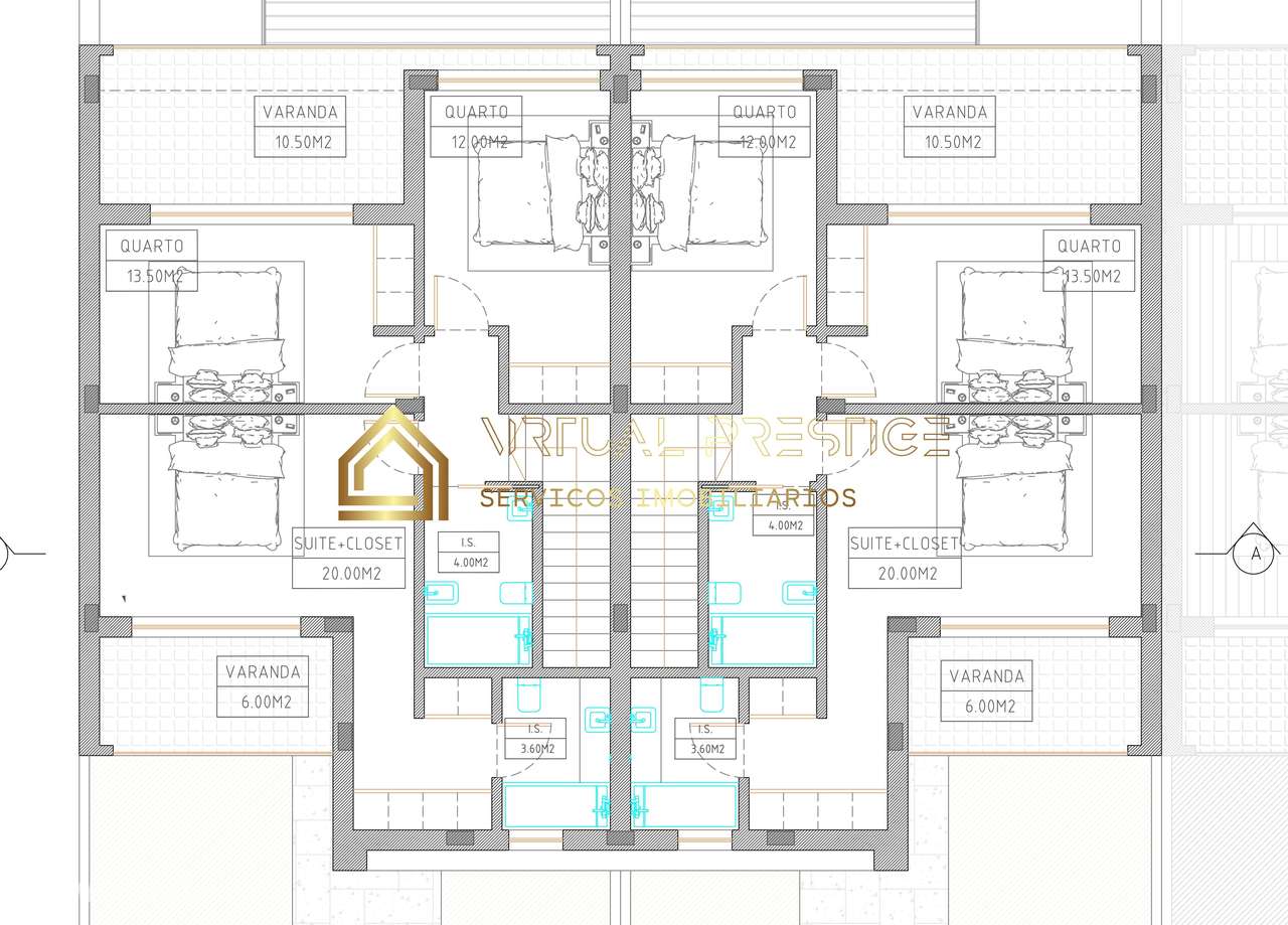Moradia em Banda T4+1 - Pera - Nova - Garagem-28