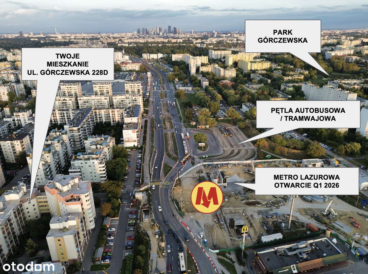 82m2 / 3-pokojowe / AC / Garaż / Piwnica / Metro 50m / Park-16