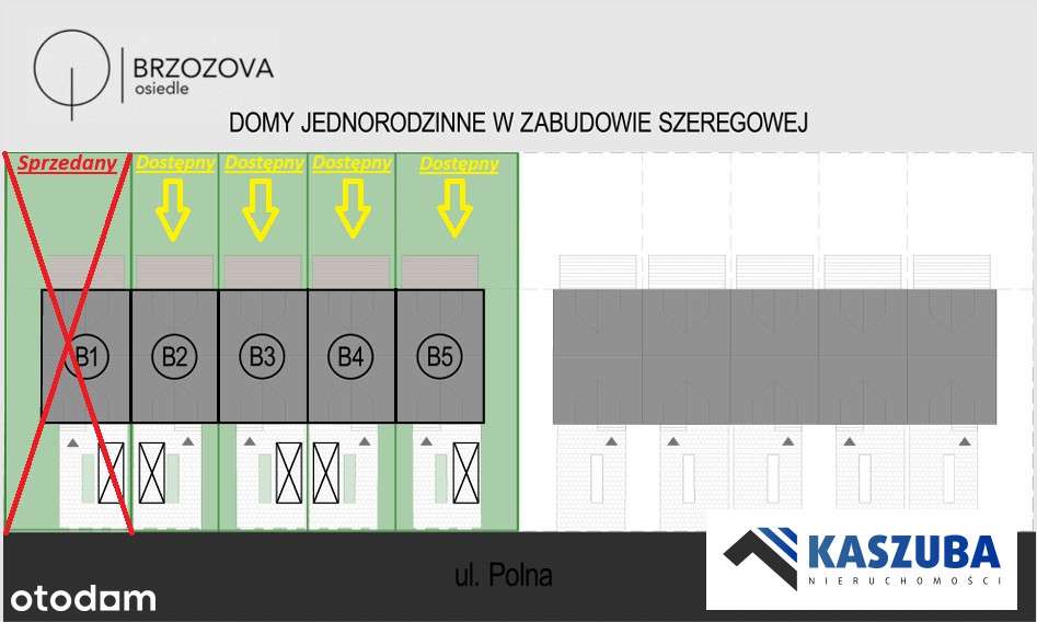 Żary Kadłubia 119,78m2 segment wewnętrzy z garażem-11