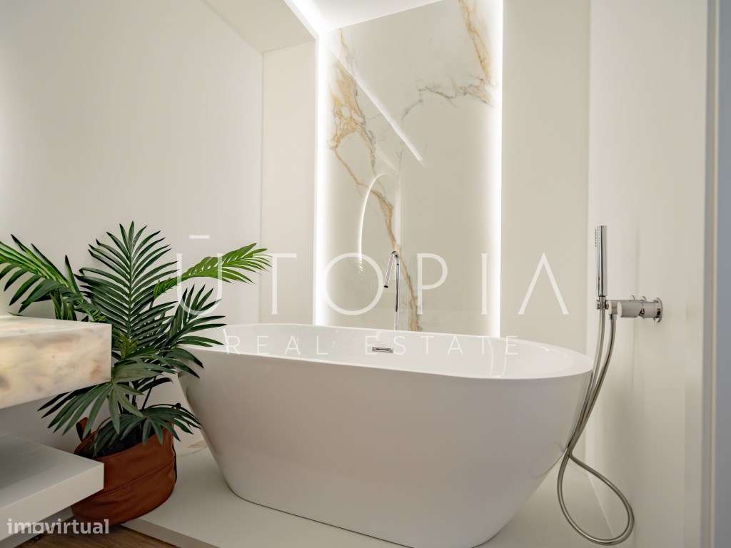 T4 novo com terraço, sala de cinema e piscina - D. João III Prestig...-37