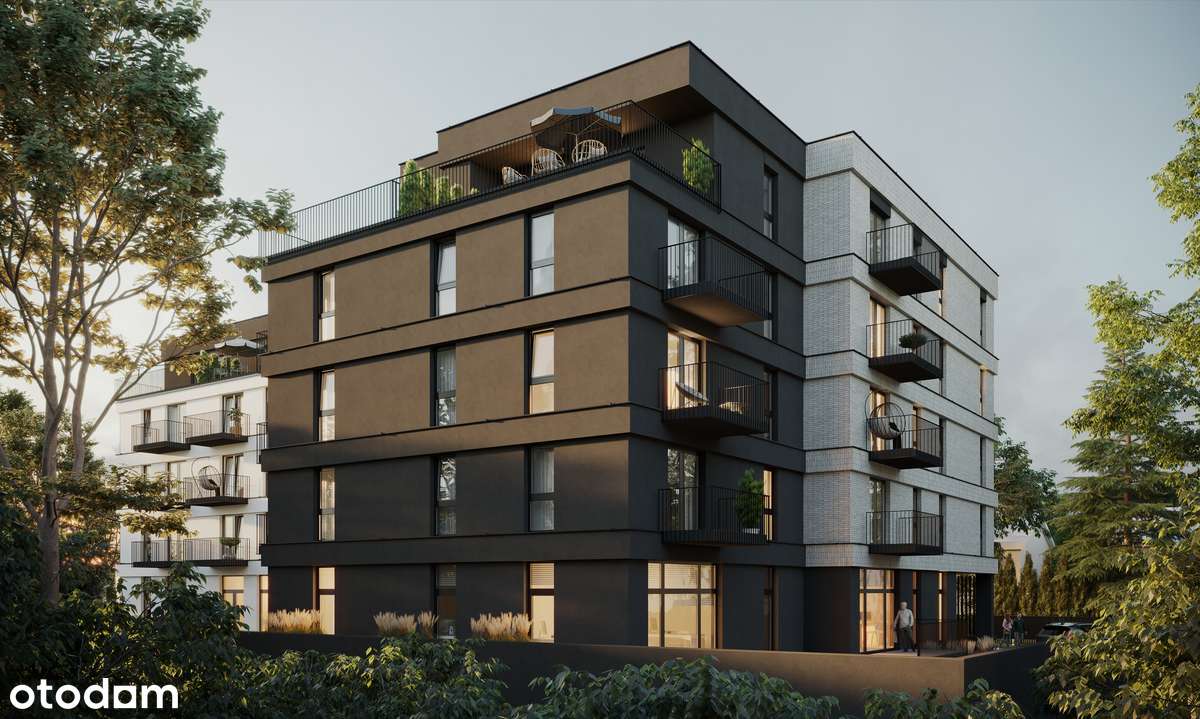 Działka inwestycyjna z pozwoleniem na budowę (870 zł PUM)–ul. Cymerysa - Pełny obrazek: 2/2