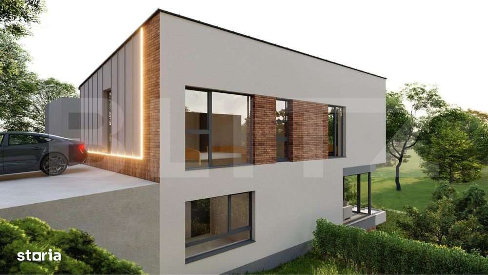 Casa moderna in Popesti–170 mp utili, 600 mp teren, aproape de stati - Imagine principală: 5/8
