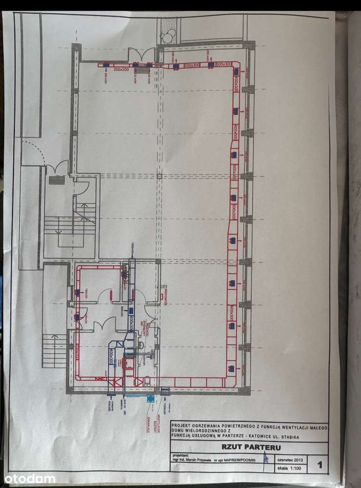 Lokal użytkowy 220m ,wysoki parter ,parking - Pełny obrazek: 3/4