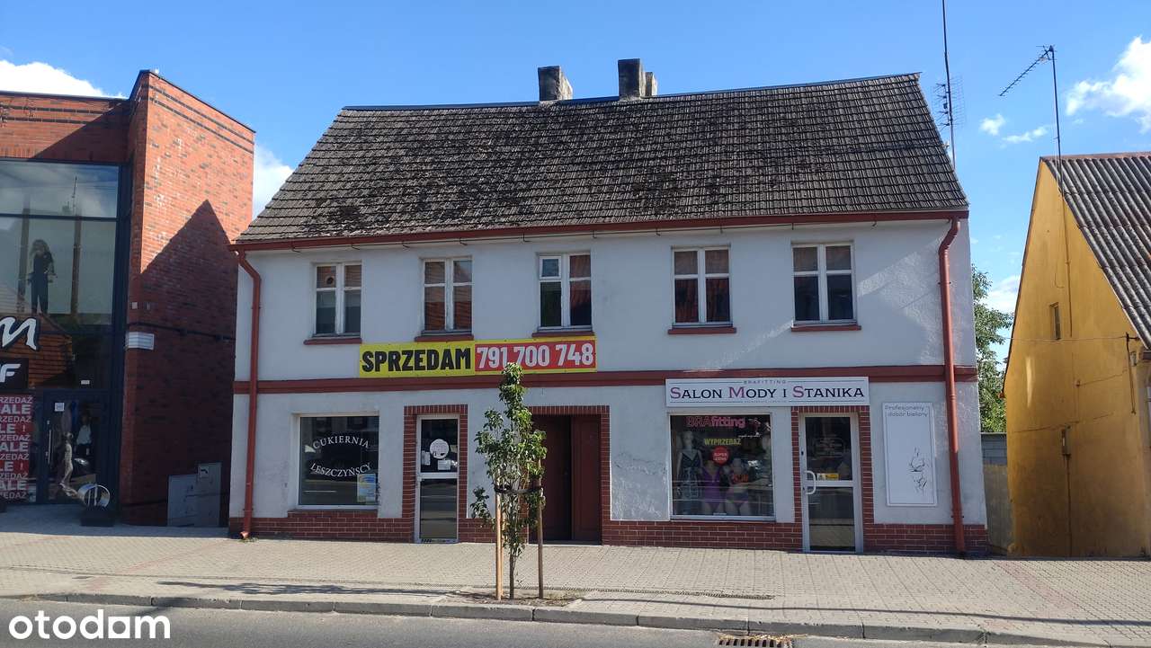 Kamienica mieszkalno-usługowa przy głównej ulicy Szubina