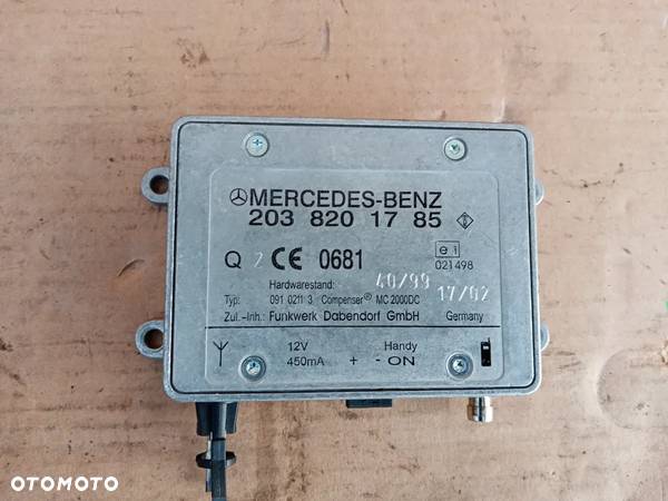 Wzmacniacz anteny moduł Mercedes ML W163 2038201785 - 1