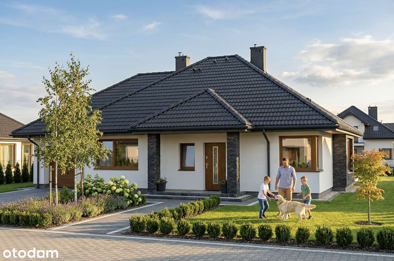 Chotomów | Dom jednorodzinny 122,73 m² | Osiedle Rajska