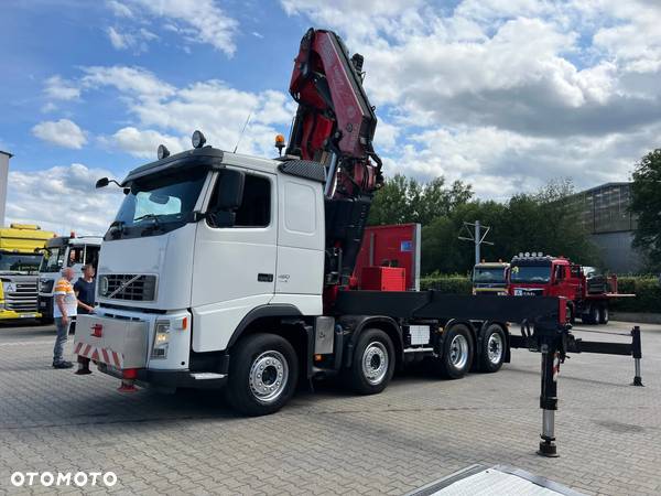 Volvo FH 480 8x4 PLATFORMA Z DŹWIGIEM FASSI 660 AXP28 - 3