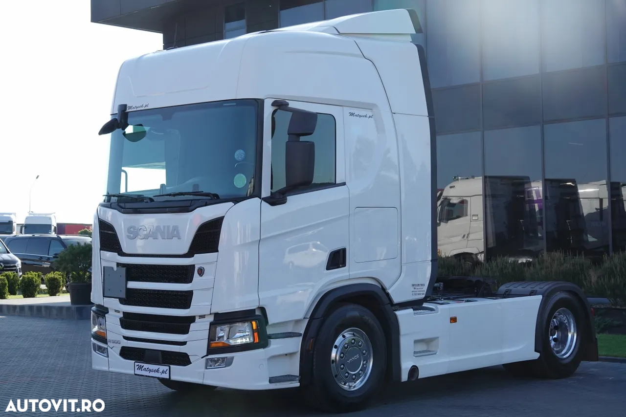 Scania R 500 / HIDRAULICĂ pentru basculare / RETARDER / I-PARK COOL / NAVI / ALUSY / 2019 AN/ - 4