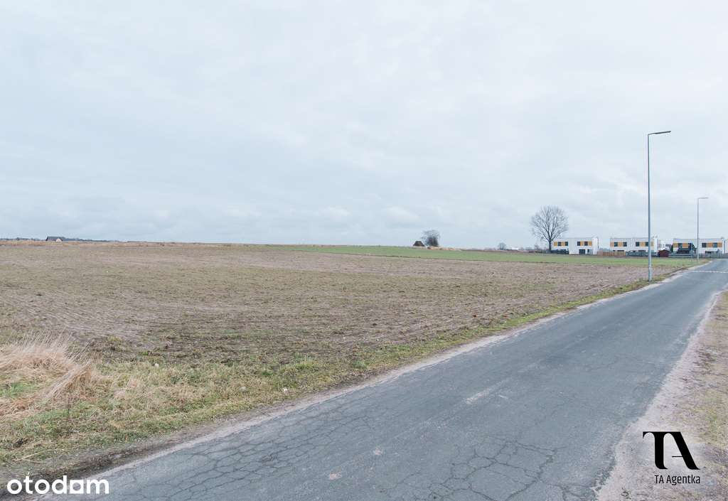 Ustawne działki budowlane z WZ i drogą dojazdową-2