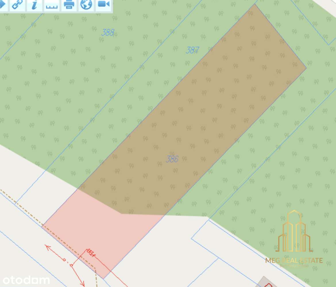 Oaza spokoju! Działka z lasem i prądem – Konne-1