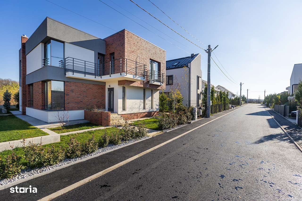 Pădurea Vlăsiei Design Modern Relaxare deplină Vilă cu Piscină-2