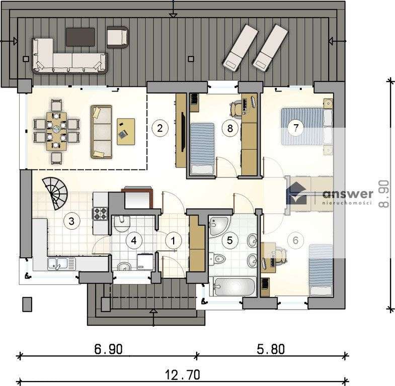 Dom Parterowy – Szklary Dolne-16