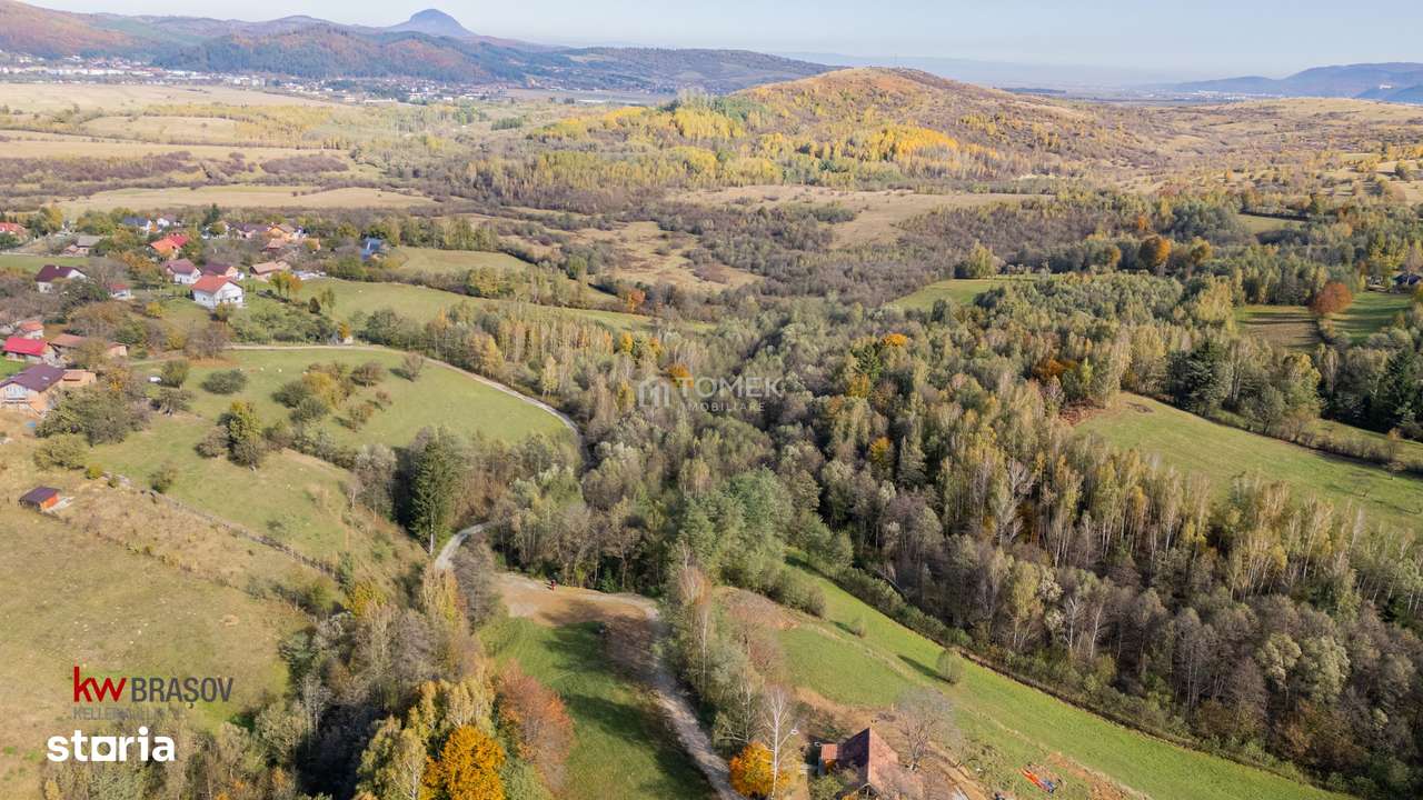 Teren intravilan în Zărnești, zona Tohanita, cu pădurice și parau curg-3