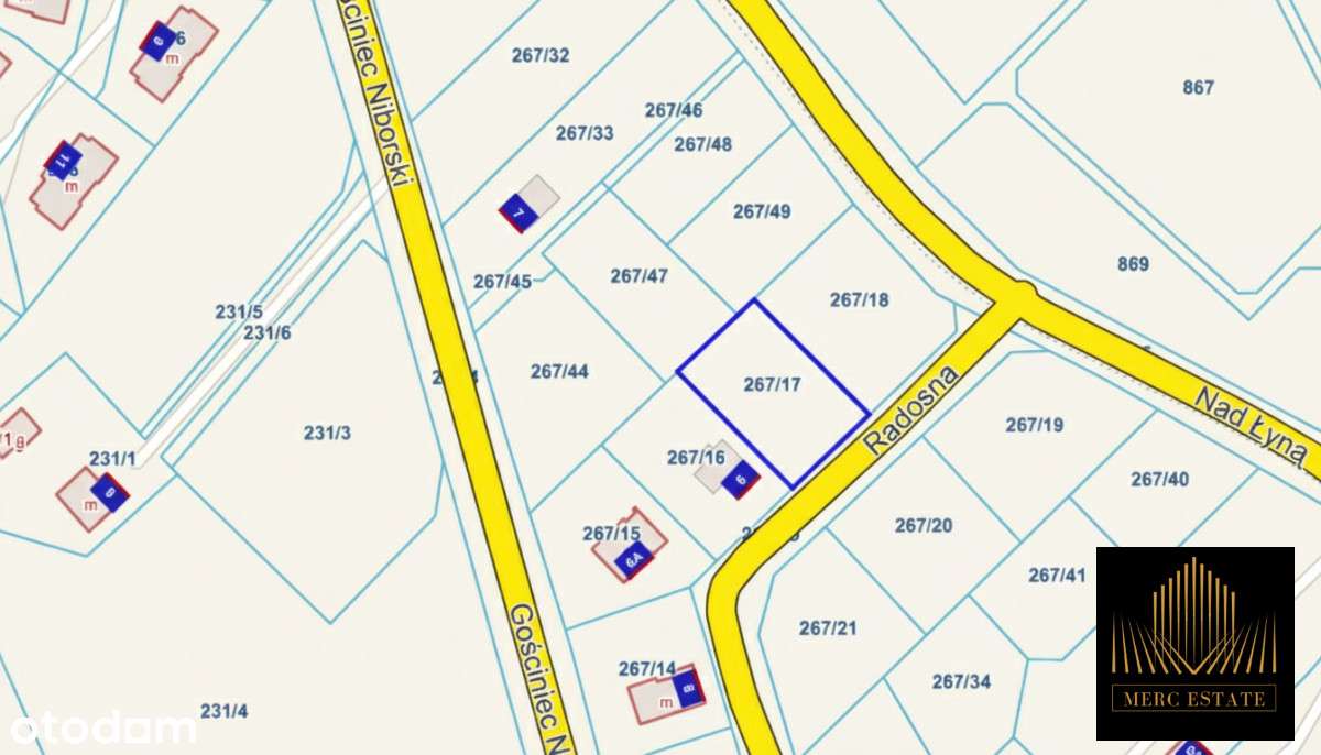 Działka budowlana na Radosnej w Bartągu - Pełny obrazek: 2/11