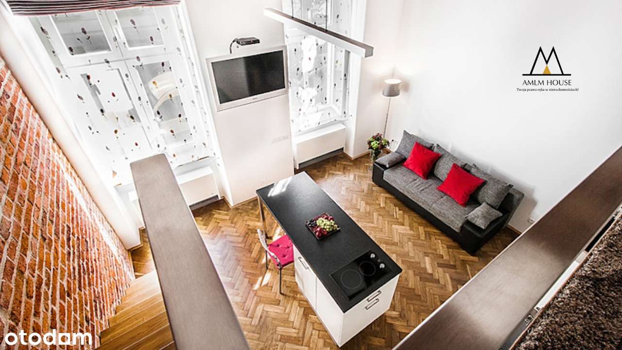Na sprzedaż klimatyczna kawalerka z antresolą ul. Michałowskiego-1