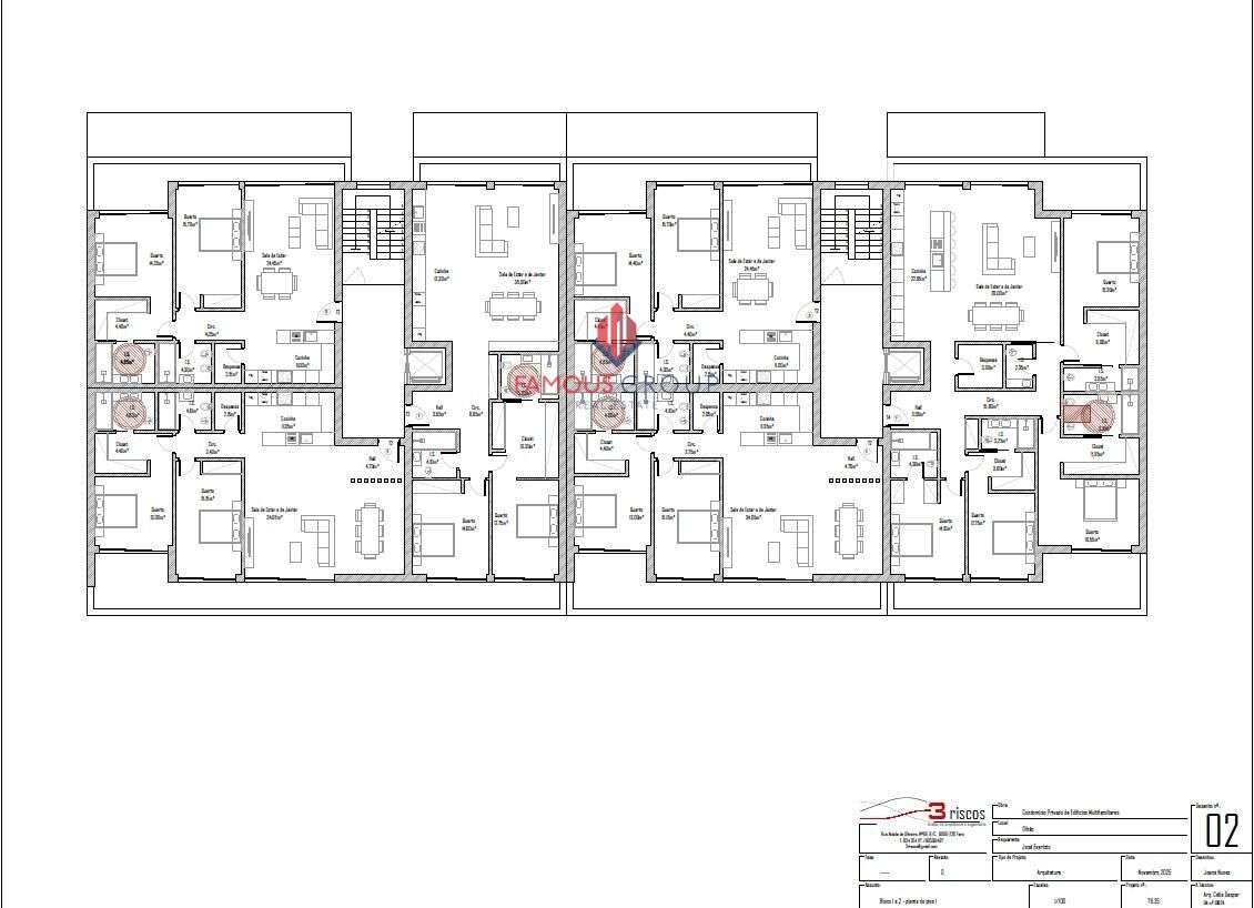 Lote  de terreno para construção com projeto Aprovado para 150 Fogos - Grande imagem: 5/5