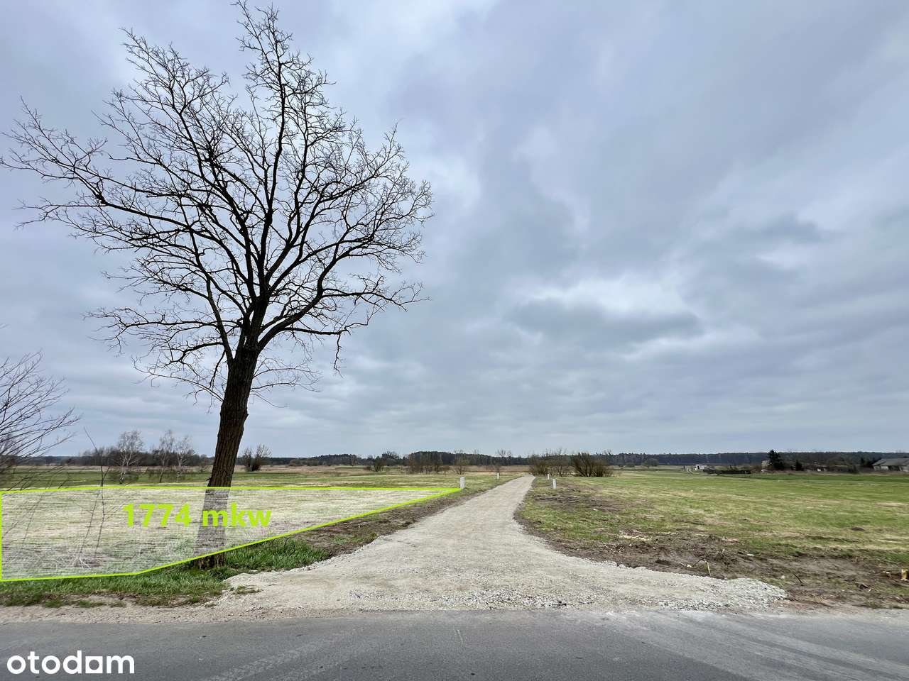 Działka budowlana 1358 lub 1774m² w MPZP; las, rzeka, prąd, woda-6