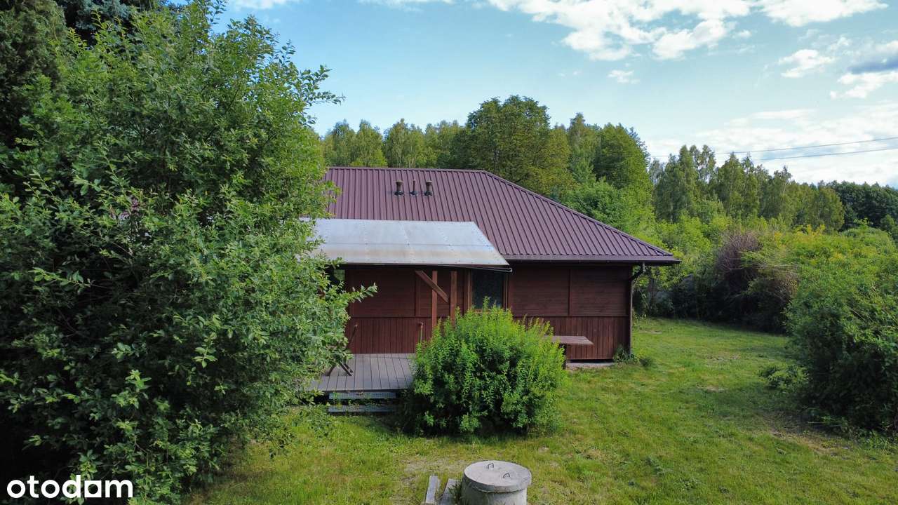 Działka pod lasem z domkiem letniskowym – Jesionka  Żyrardów - Pełny obrazek: 5/14