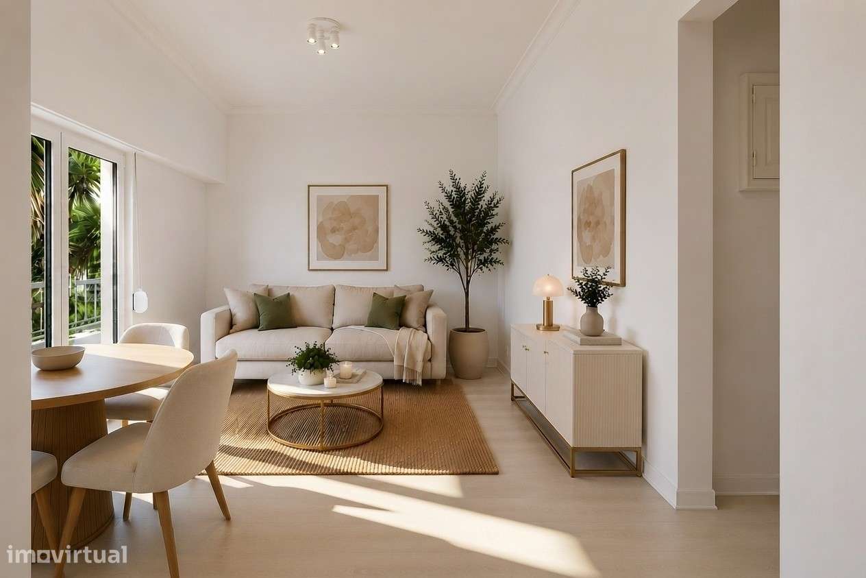 T3 Remodelado com 2 Varandas em Cascais | Pronto a Habitar-1