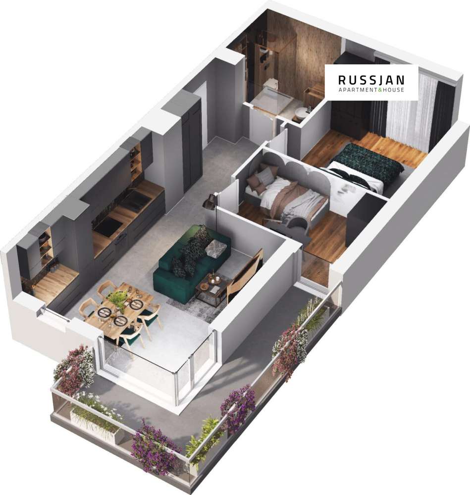 Apartament z indywidualnym miejscem cumowniczym - Pełny obrazek: 1/2