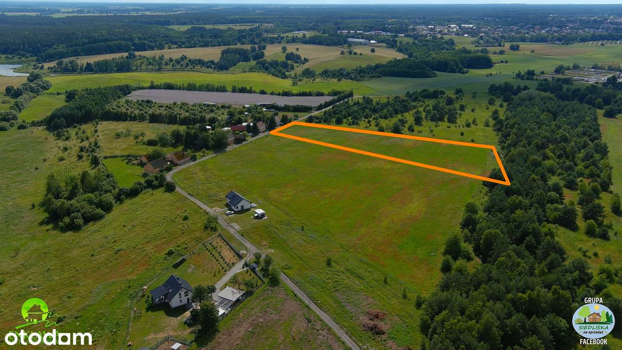 ENKLAWA prezentuje: Działka IDEALNA pod zabudowę! Blisko centrum T-ki!-1