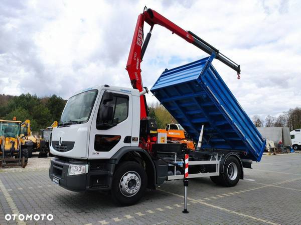 Renault PREMIUM 18.280 4x2 HDS Fassi F110+Wywrotka Ład-8220kg DMC 18ton - 6