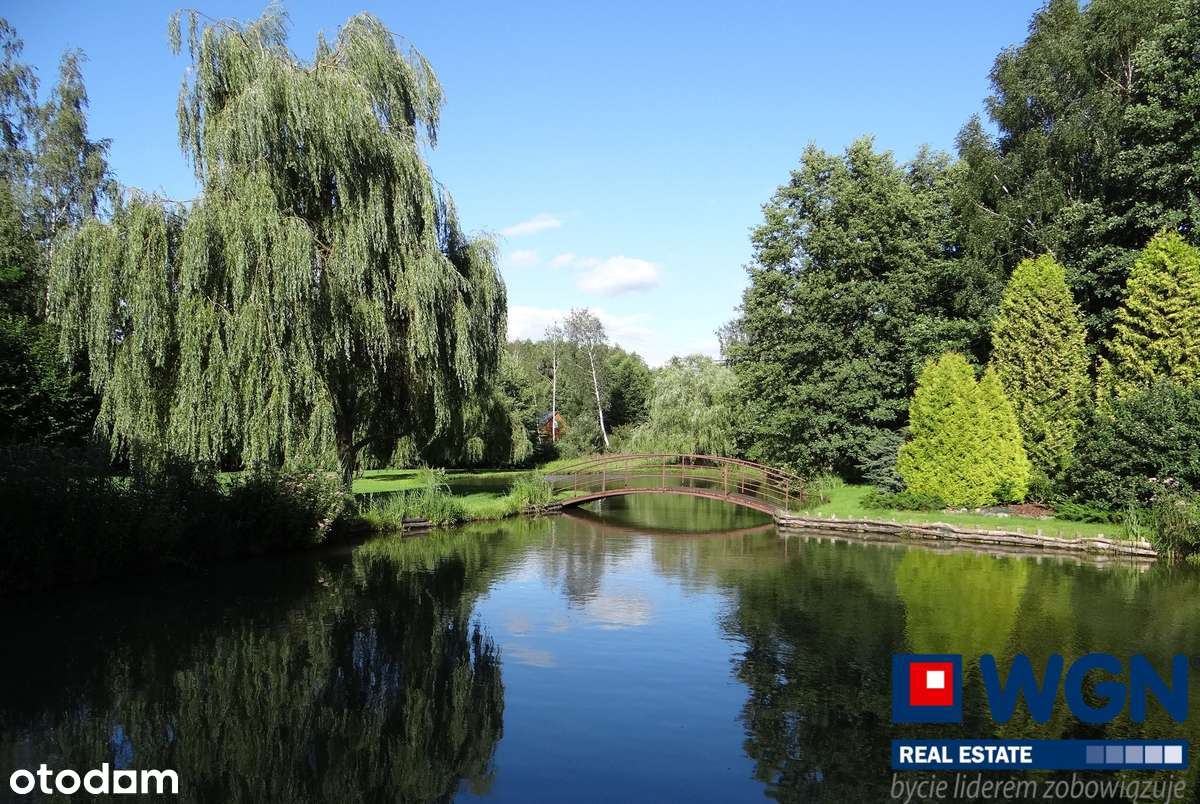 Dom z własnym stawem nad Wigrami- prywatność, przestrzeń i natura-7