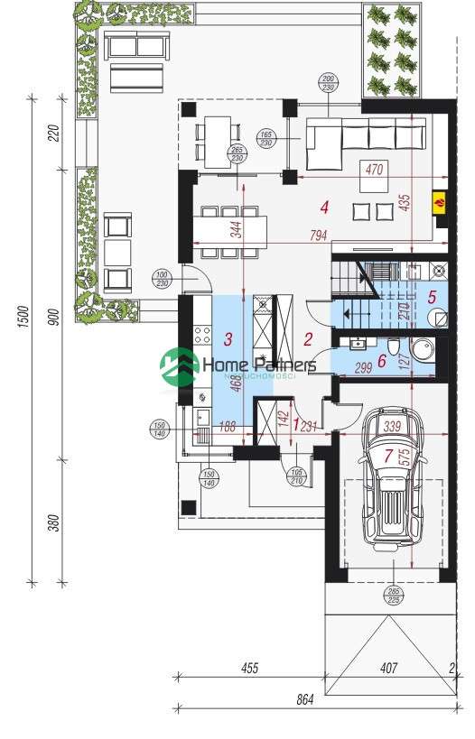5 syp | Duża działka | Blisko Skm  bez prowizji-11