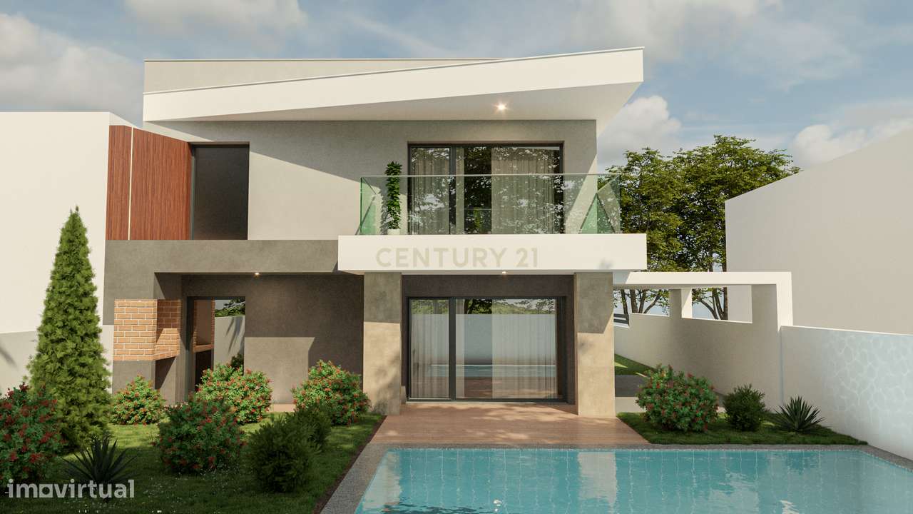 Casa em Construção  com piscina localizada na Quinta do Desembargador-0