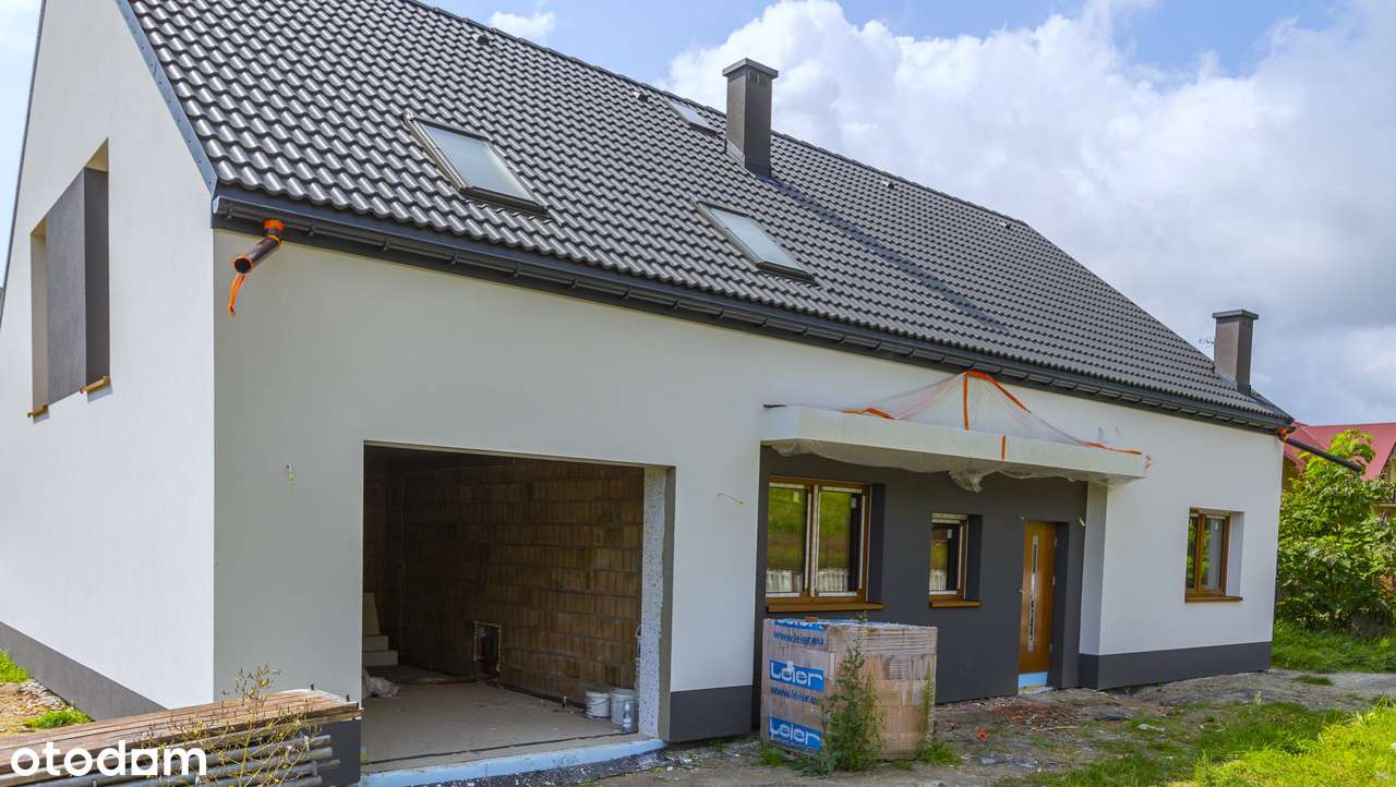 Wysoki salon 6m, Park Krajobrazowy, pompa ciepła, nowoczesna stodoła-12