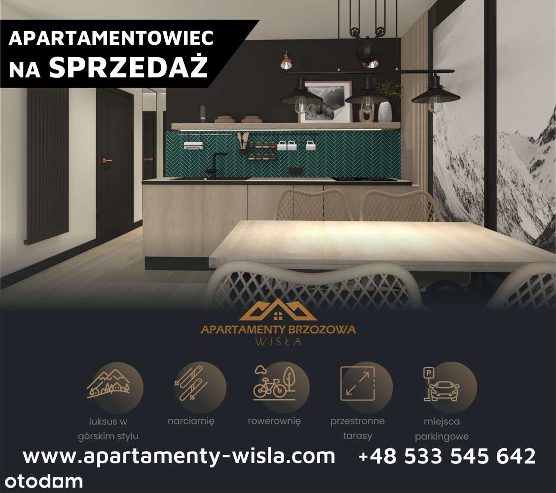 Apartamentowiec 600 m2 (11 apartamentów) Wisła-11