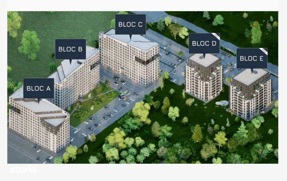 Concept9 - Inchiriere ap. 2 camere + loc de parcare - Imagine principală: 3/4