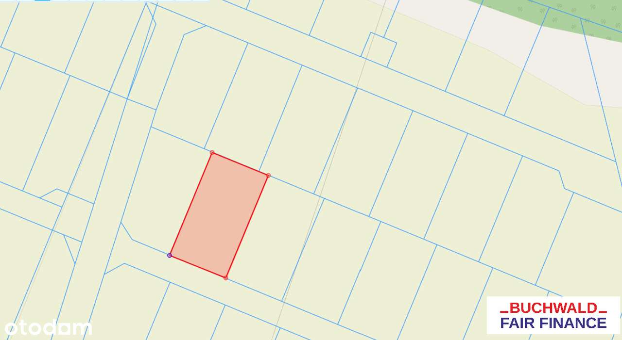 Atrakcyjna, prostokątna działka, z ogrodu widok na las-5