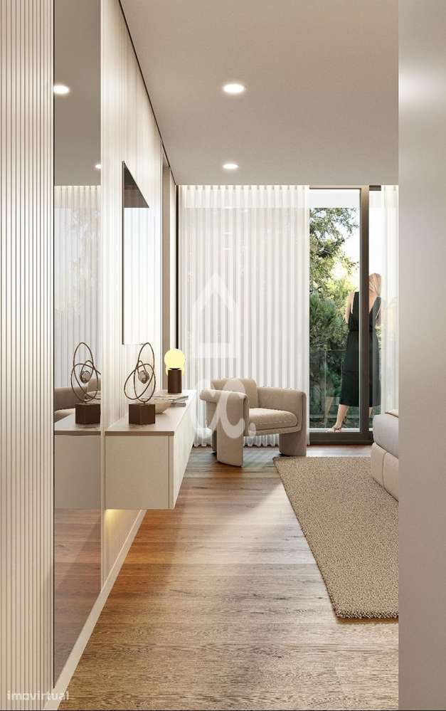 Moradia T4 nova, com jardim e terraço, em condomínio privativo com pis-33