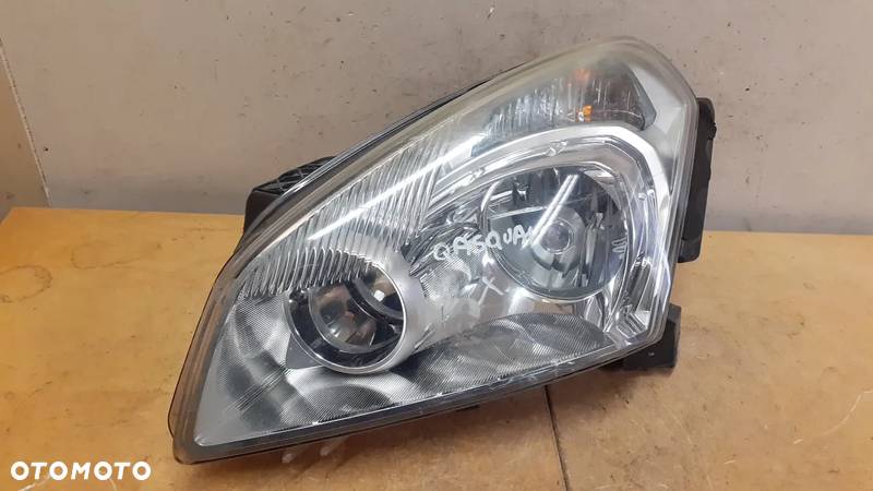 LAMPA PRZÓD PRZEDNIA LEWA NISSAN  QASHQAI I J10 XENON - 1