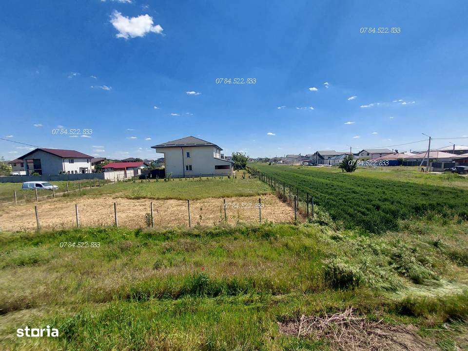 Teren intravilan 550 m² – utilități incluse, intre case, Berceni IF - Imagine principală: 3/5