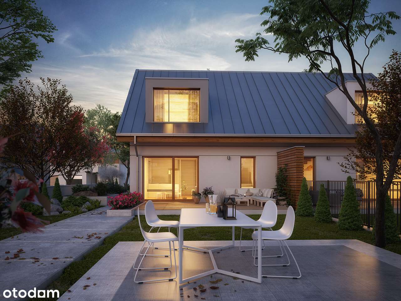 Bliźniak, urokliwie położony, spokój, b. dobra komunikacja - Pełny obrazek: 4/20