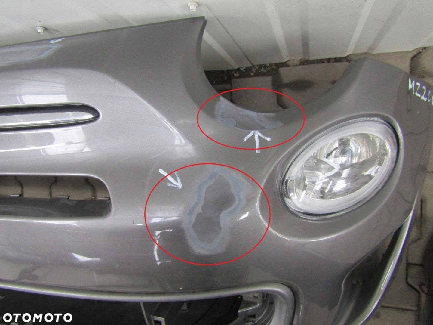 Zderzak przód przedni Fiat 500 S Sport Lift 16- - 4