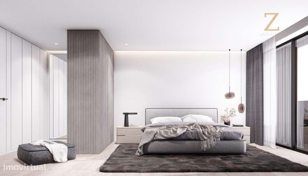 Apartamento T2|Condomínio Privado c/ Jardim e Campo de Padel| V.N.Gaia-8