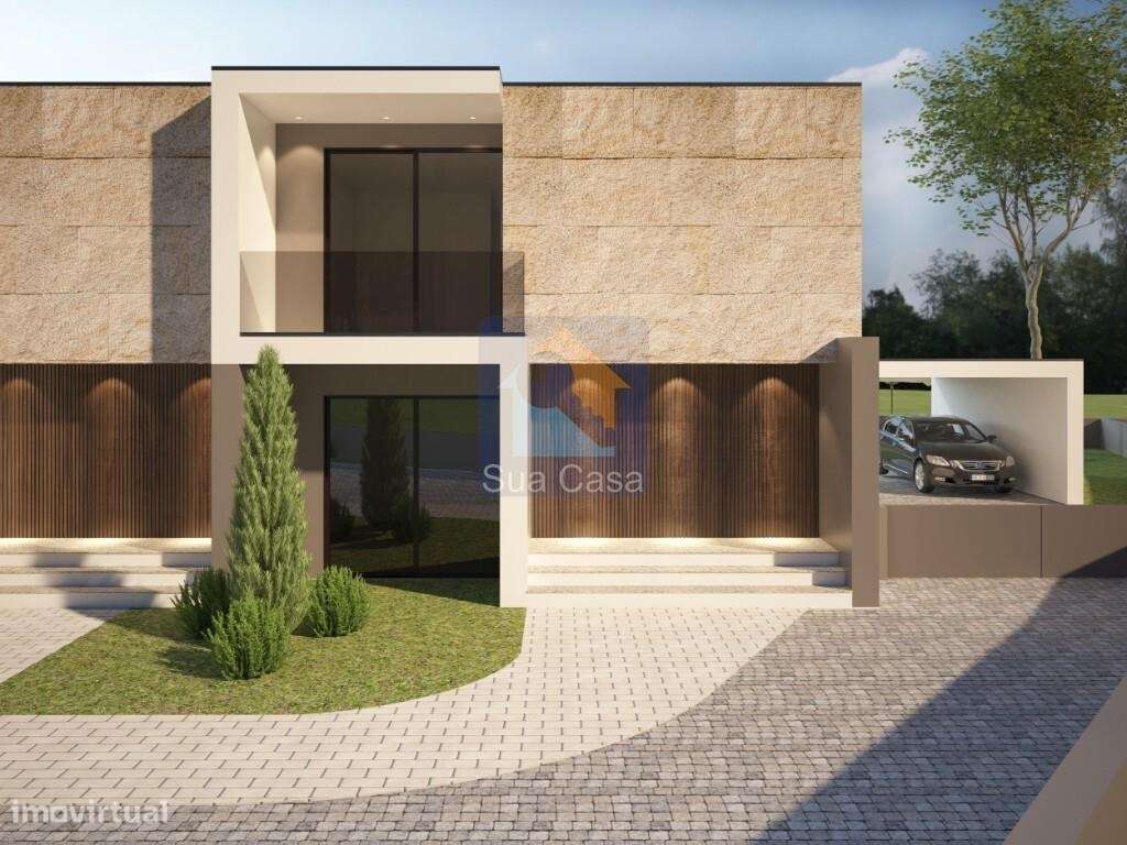 Moradia do gaveto T4 em condomínio privado no empreendimento Village-1