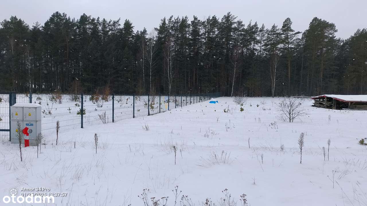 Działka we wsi Piaski z Pozwoleniem na budowę Puszcza Białowieska-2