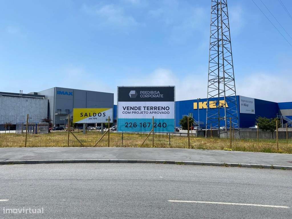 Terreno frente ao Ikea, Matosinhos - Grande imagem: 1/5