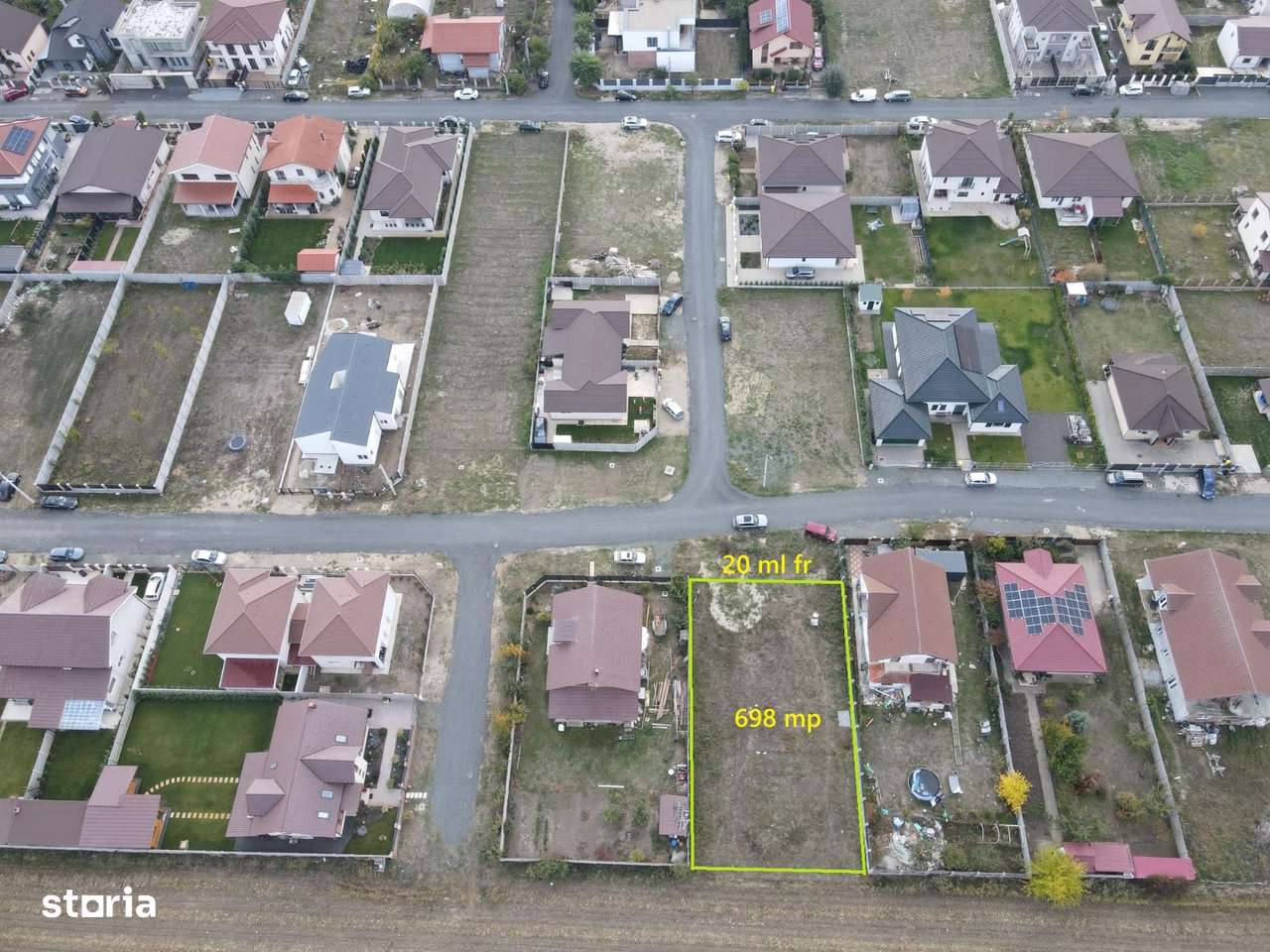 Teren în Cartier Europa /  M. Nouă -698 mp- Comision 0% - 105.000 Euro - Imagine principală: 3/3