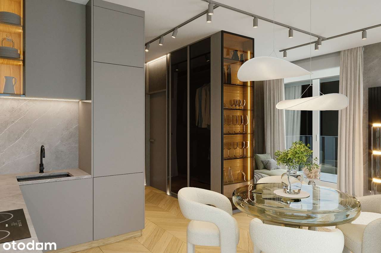 Mieszkanie M56, 33,63m2 Projekt Pawia Kielce-7