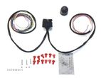 HAK HOLOWNICZY + WIĄZKA 13PIN + GNIAZDO + ADAPTER RENAULT SCENIC 2 II + GRAND 2003 do 2009 - 12