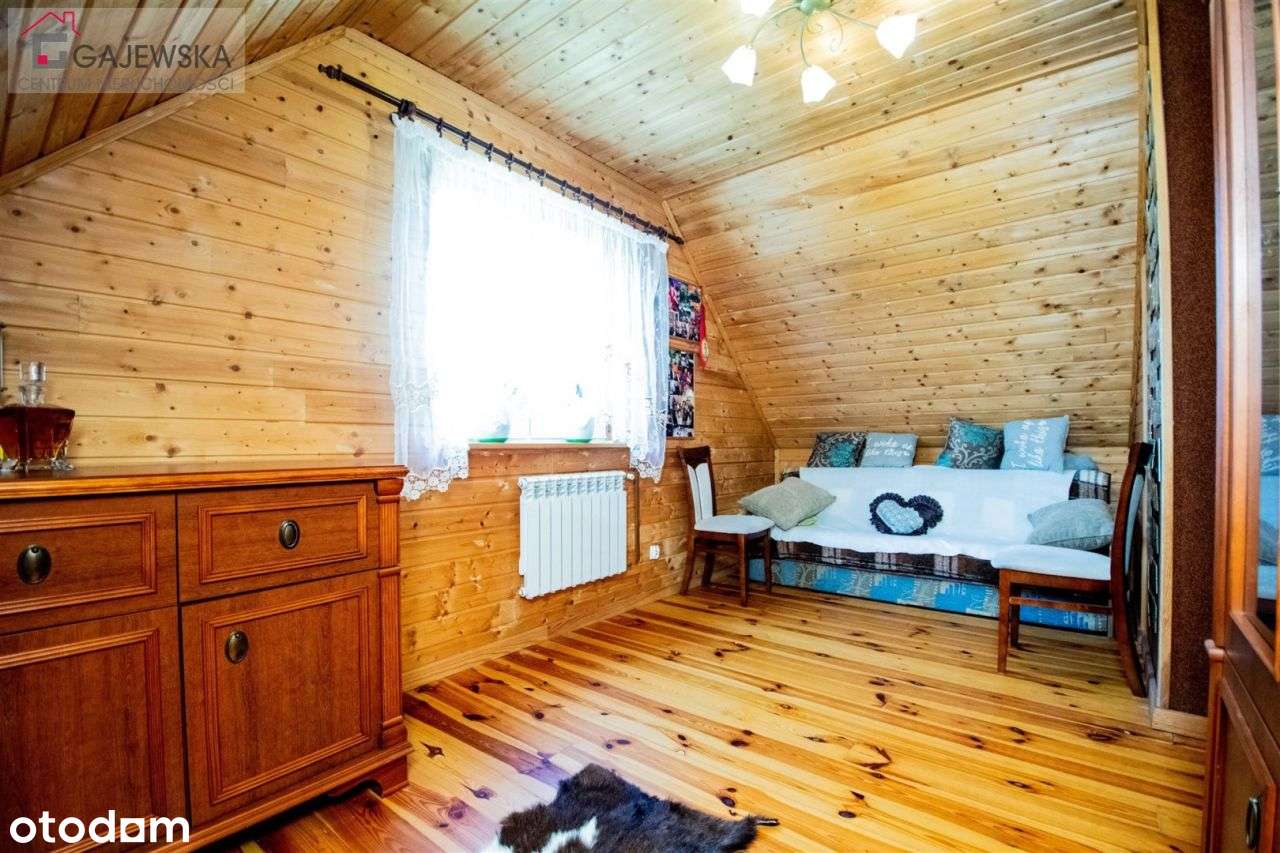 Urokliwa nieruchomość z drewnianym domem!-14