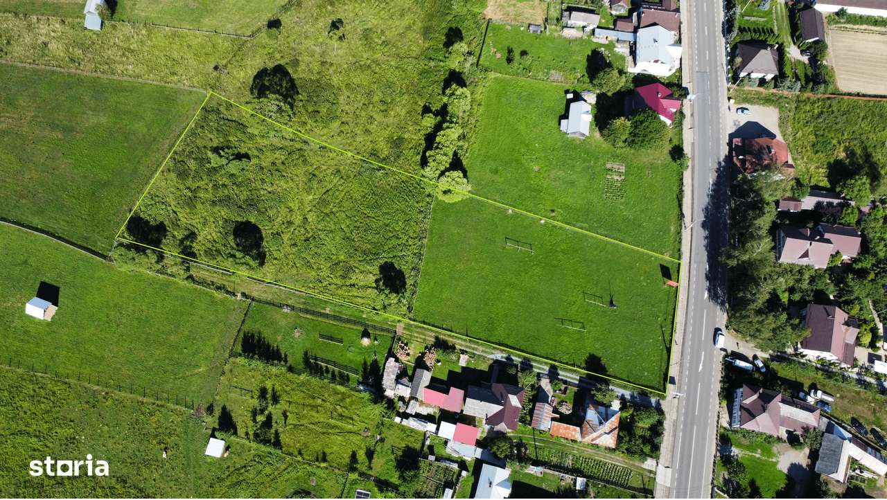 Teren intravilan cu potential pentru investitii la drumul european - Imagine principală: 5/14