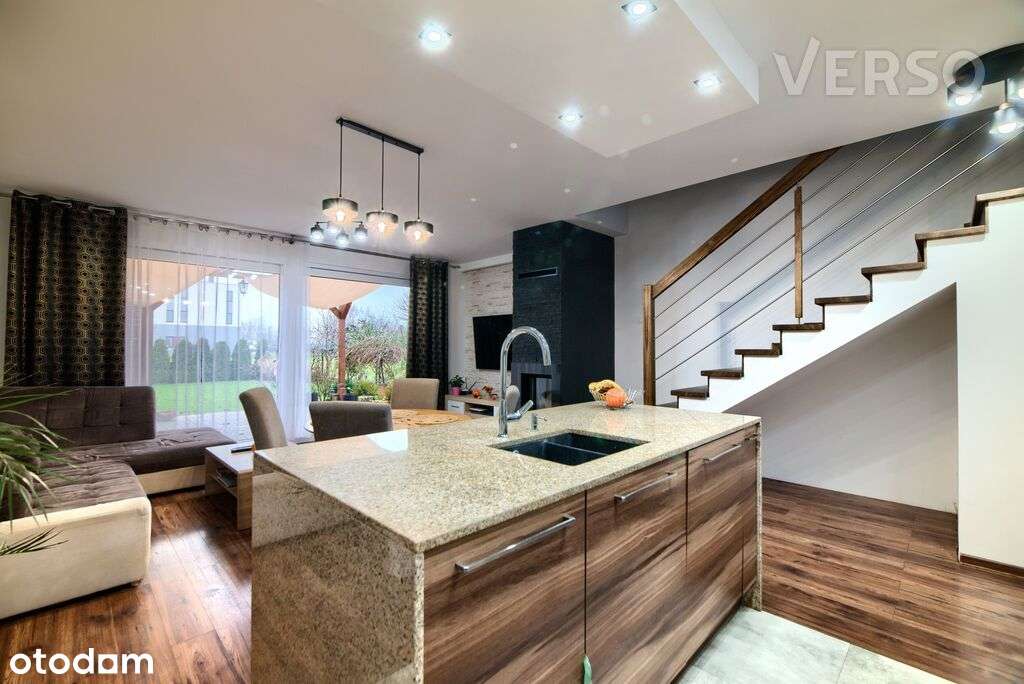 Bliźniak z tarasem | Pompa ciepła | Fotowoltaika-1